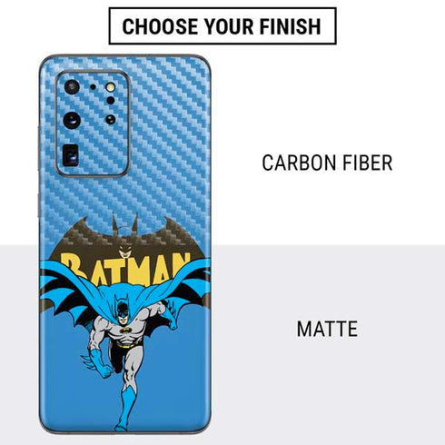 DC Comics Batman Vintage Action Pose Galaxy S20 Ultra 5G Skin